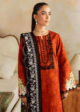 Nissa By Rajbari Floral Symphony Premium Embroidered Marina 3 Piece Unstitched Suit RB25NFS D-PM-06